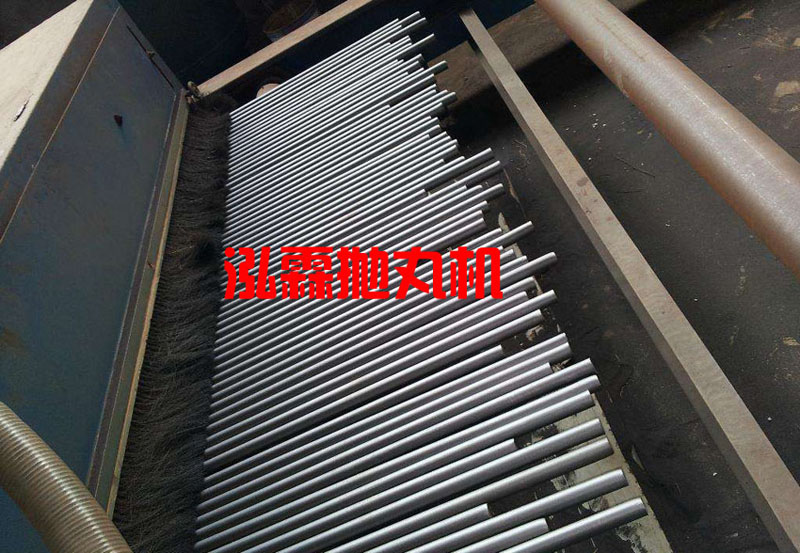 鋼筋拋丸機除鏽圖
